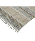 Dune Briel Brown Flatweave Cotton Area Rug