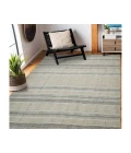 Dune Briel Brown Flatweave Cotton Area Rug