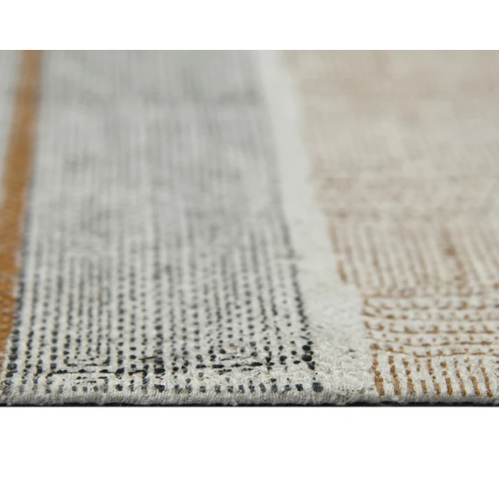 Dune Briel Brown Flatweave Cotton Area Rug