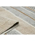 Dune Briel Brown Flatweave Cotton Area Rug