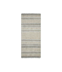 Amer Dune Briel Brown Flatweave Cotton Runner Rug 2'6" x 8'