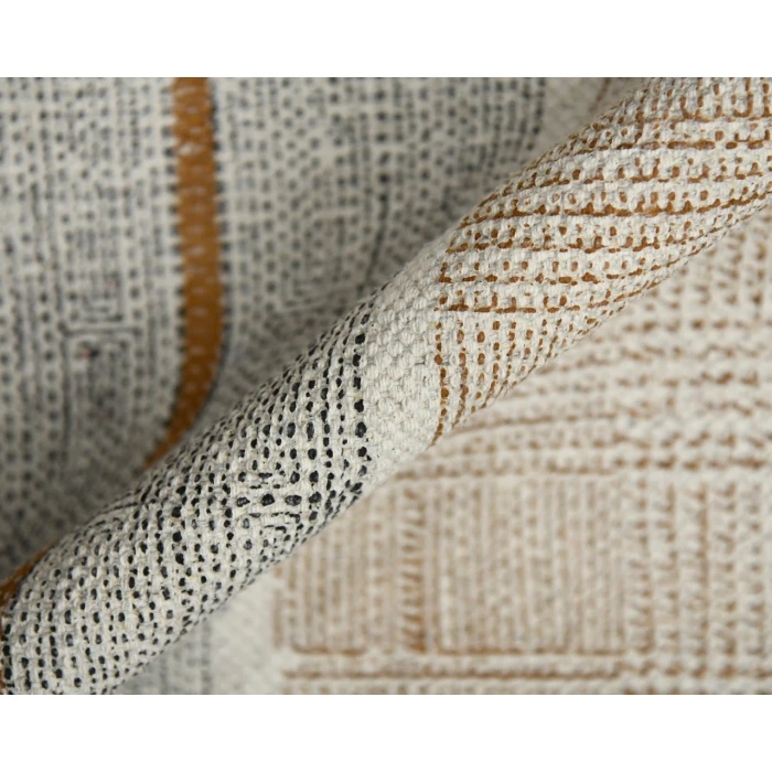 Dune Briel Brown Flatweave Cotton Area Rug