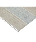 Dune Cresa Stone Blue Flatweave Cotton Area Rug