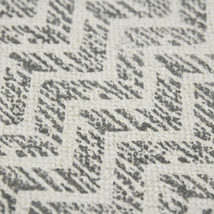 Dune Denevie Gray Flatweave Cotton Area Rug
