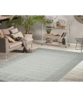 Dune Estra Blue Flatweave Cotton Area Rug