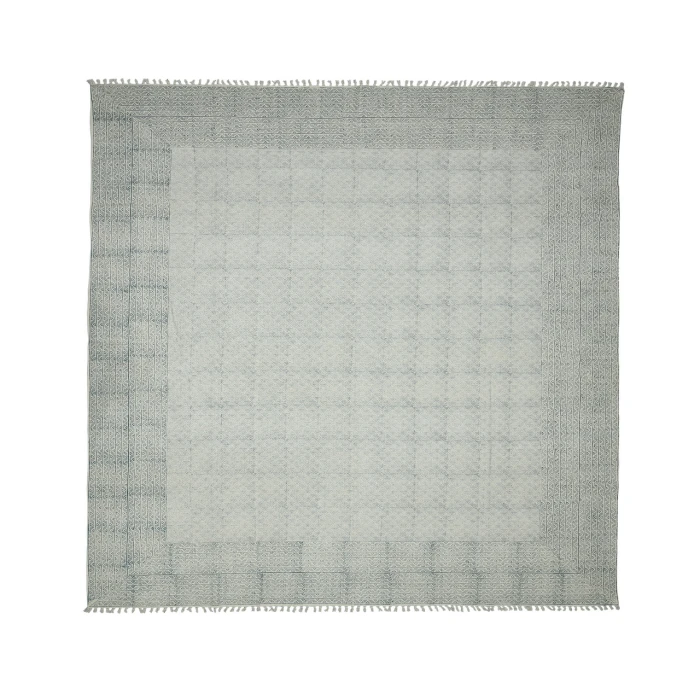 Dune Estra Blue Flatweave Cotton Area Rug