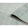Dune Estra Blue Flatweave Cotton Area Rug