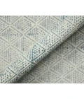 Dune Estra Blue Flatweave Cotton Area Rug