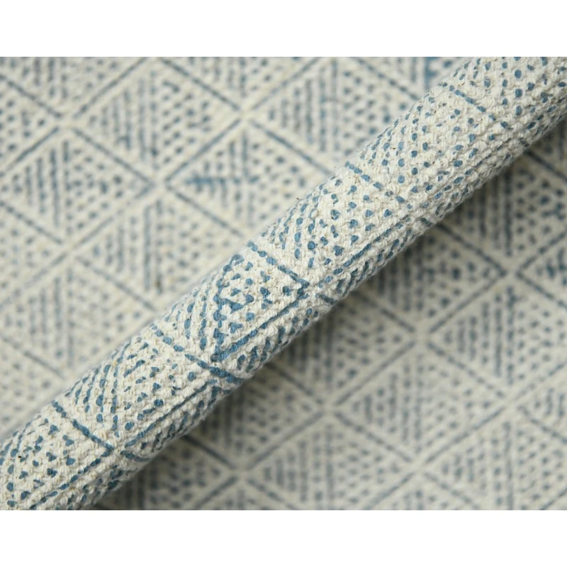 Dune Estra Blue Flatweave Cotton Area Rug