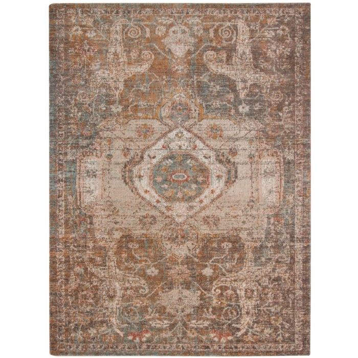 Amer Eternal Lisbon Vintage Taupe Area Rug 5'7"x7'6"