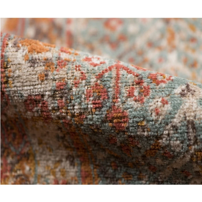 Amer Eternal Pierson Vintage Teal Runner Rug 2'7"x7'6"