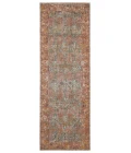 Amer Eternal Pierson Vintage Teal Runner Rug 2'7"x7'6"
