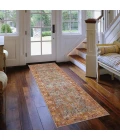 Amer Eternal Pierson Vintage Teal Runner Rug 2'7"x7'6"