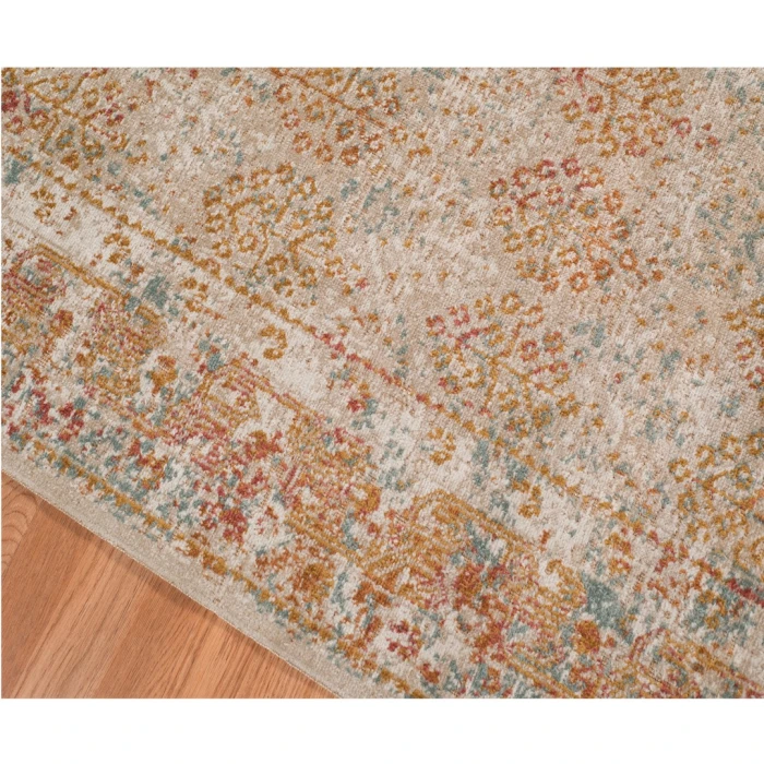 Amer Eternal Pierson Vintage Beige Runner Rug 2'7"x7'6"