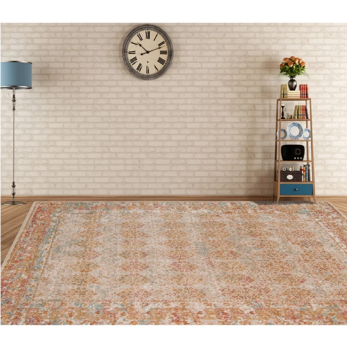 Amer Eternal Pierson Vintage Beige Area Rug 7'6"x9'6"