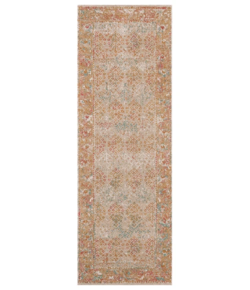 Amer Eternal Pierson Vintage Beige Runner Rug 2'7"x7'6"