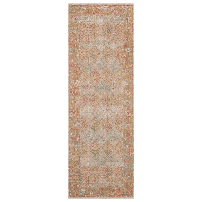 Amer Eternal Pierson Vintage Beige Runner Rug 2'7"x7'6"