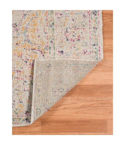 Amer Eternal Solidad Vintage Ivory/Yellow Area Rug 9'10"x13'10"