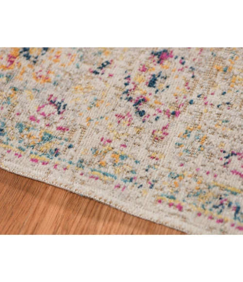 Amer Eternal Solidad Vintage Ivory/Yellow Area Rug 9'10"x13'10"