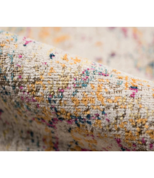 Amer Eternal Solidad Vintage Ivory/Yellow Area Rug 9'10"x13'10"