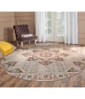 Amer Eternal Witney Vintage Beige Round Rug 6'7"x6'7"