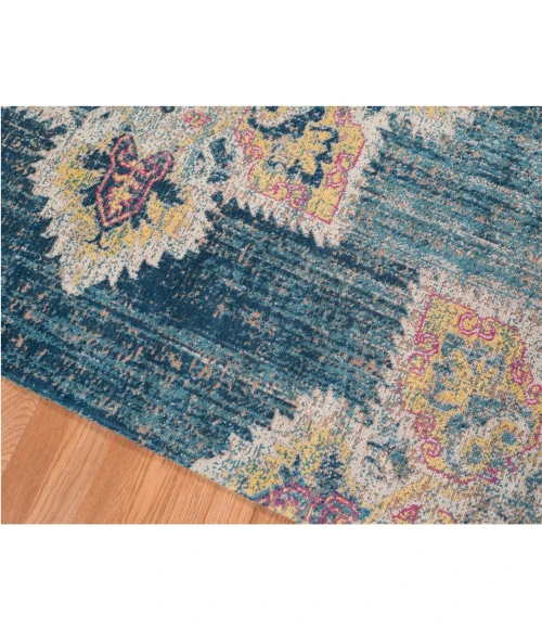 Amer Eternal Witney Vintage Turqouise Area Rug 9'10"x13'10"