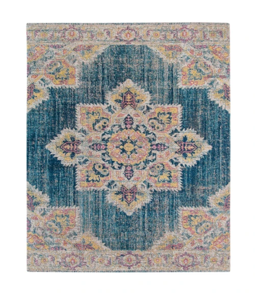 Amer Eternal Witney Vintage Turqouise Area Rug 9'10"x13'10"
