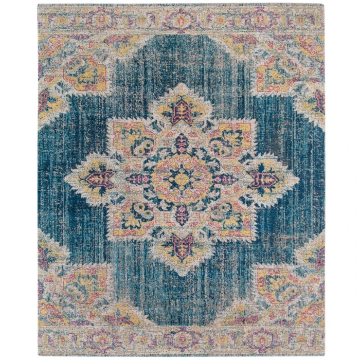 Amer Eternal Witney Vintage Turqouise Area Rug 9'10"x13'10"