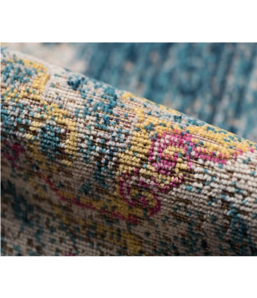 Amer Eternal Witney Vintage Turqouise Area Rug 9'10"x13'10"