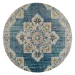 Amer Eternal ETE-22 Witney Turquoise Rug 6 ft. 7 in. X 6 ft. 7 in.R Round