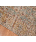 Amer Eternal Watton Vintage Teal Round Rug 6'7"x6'7"