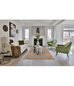 Amer Eternal ETE-27 Watton Teal Rug 2 ft. 7 in. X 7 ft. 6 in. Runner