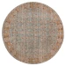 Amer Eternal ETE-27 Watton Teal Rug 6 ft. 7 in. X 6 ft. 7 in.R Round