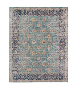 Amer Eternal ETE-28 Waltham Turquoise Rug 5 ft. 7 in. X 7 ft. 6 in. Rectangle