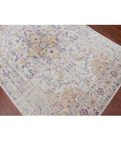 Amer Eternal ETE-2 Solidad Ivory/Yellow Rug 2 ft. 7 in. X 7 ft. 6 in. Runner