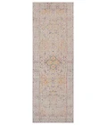 Amer Eternal Solidad Vintage Ivory/Yellow Runner Rug 2'7"x7'6"