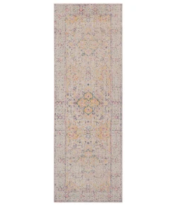 Amer Eternal ETE-2 Solidad Ivory/Yellow Rug 2 ft. 7 in. X 7 ft. 6 in. Runner