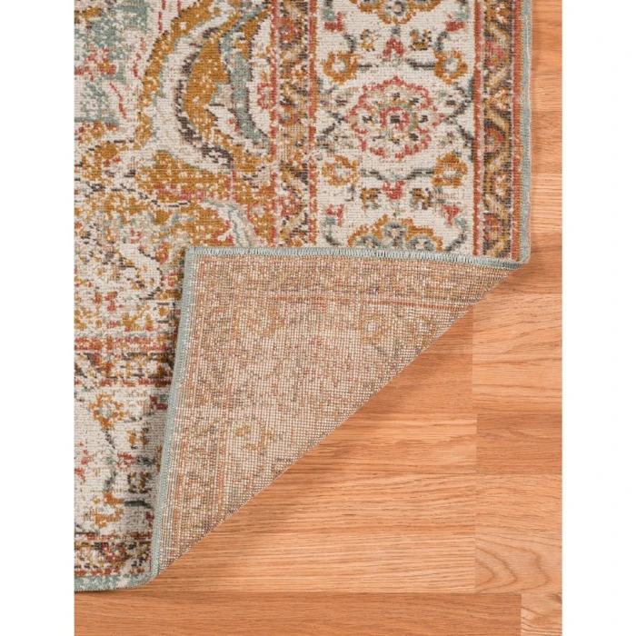 Amer Eternal Solidad Vintage Sea Blue Runner Rug 2'7"x7'6"