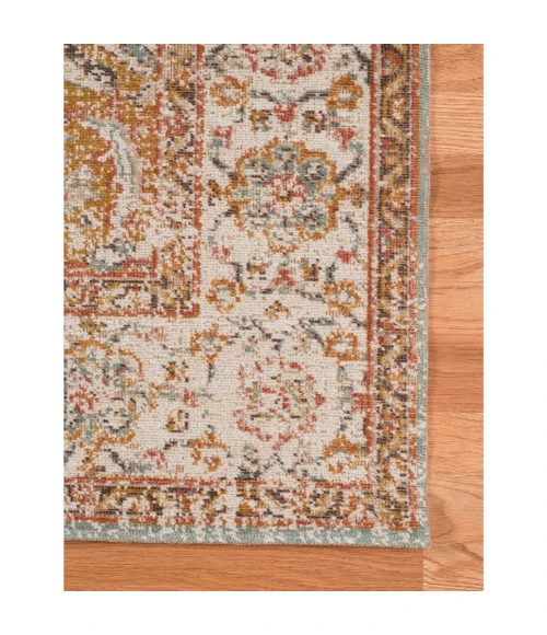 Amer Eternal Solidad Vintage Sea Blue Area Rug 9'10"x13'10"