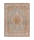 Amer Eternal Solidad Vintage Sea Blue Area Rug 9'10"x13'10"