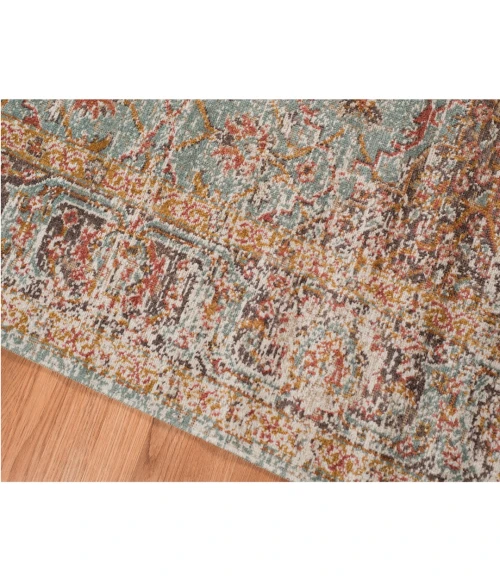 Amer Eternal Raysley Vintage Sea Green Area Rug 9'10"x13'10"