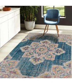Amer Eternal Turquoise Blue ETE-22 5ft.7in. x 7ft.6in. Rect. Rug