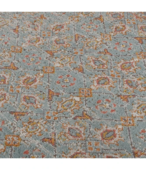 Eternal Watton Vintage Teal Area Rug