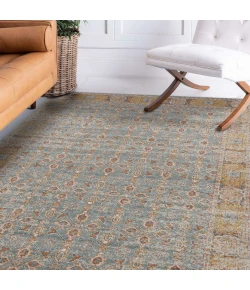Amer Eternal Watton Vintage Teal Rug 9'10"x13'10"
