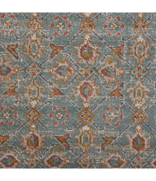 Eternal Watton Vintage Teal Area Rug