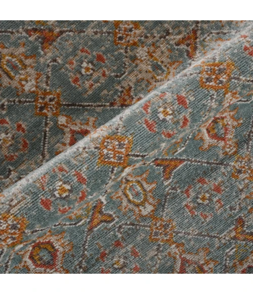 Eternal Watton Vintage Teal Area Rug