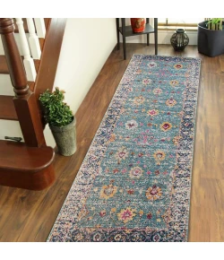 Amer Eternal Turquoise ETE-28 2ft.7in. x 7ft.6in. Rect. Rug