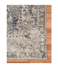Amer Fairmont Nanthes Charcoal/Yellow Polyester Blend Area Rug 3'3"x4'11"