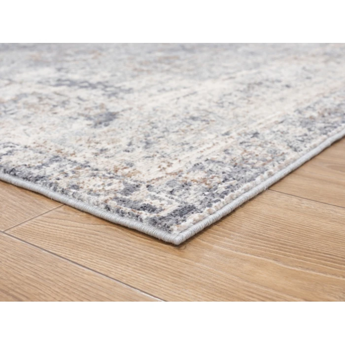 Amer Fairmont Lyon Gray Polyester Blend Area Rug 7'10"x10'10"