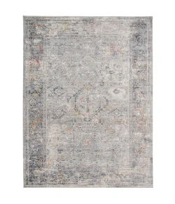 Amer Fairmont FAI-3 Hennasie Silver/Orange Rug 7 ft. 10 in. X 10 ft. 10 in. Rectangle